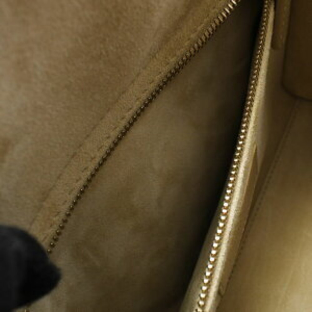 Christian Dior Lady Handbag Taupe Cream Beige Lambskin - Picture 9 of 9